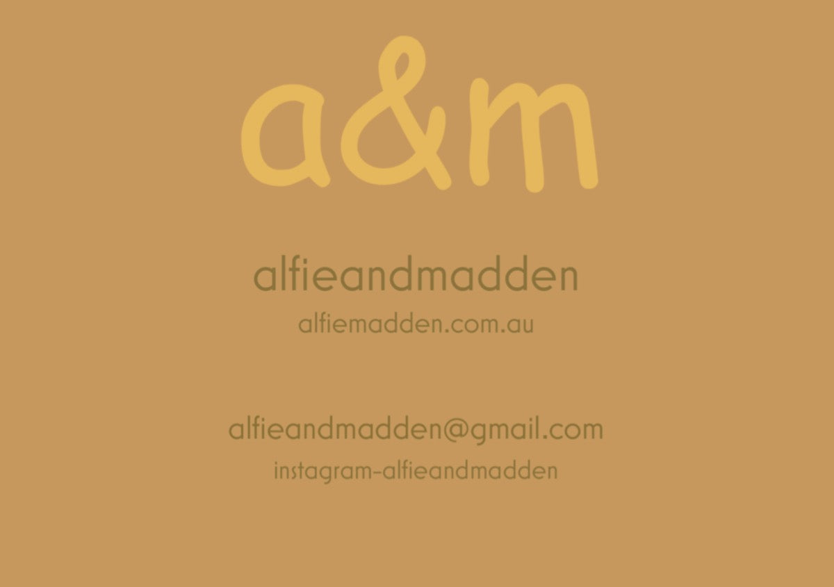 ALFIE&MADDEN GIFT CARD