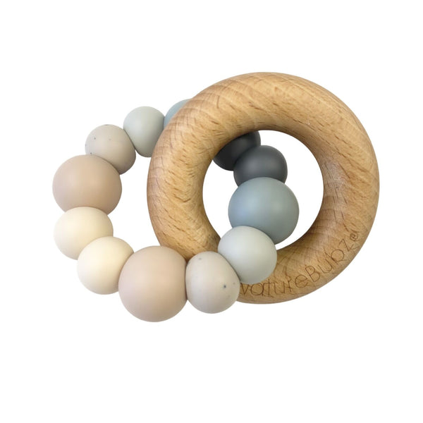 Nature bubz modern cove teether