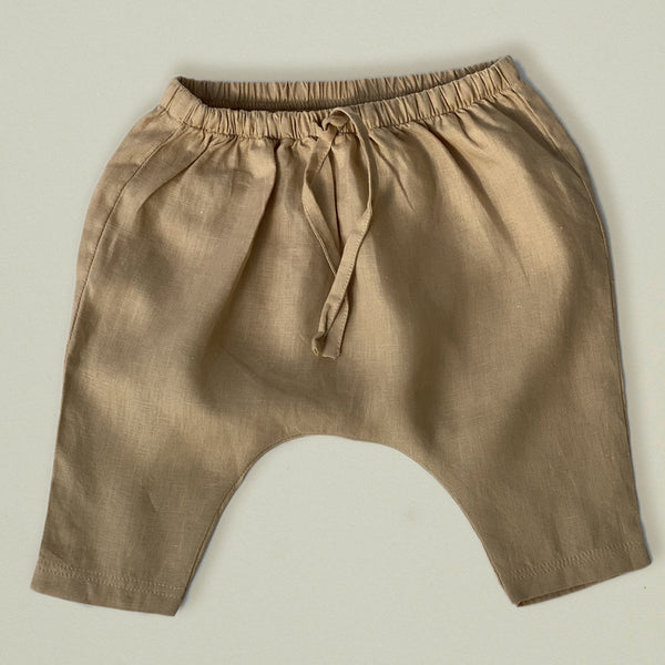 CARTER LINEN CROP HAREM